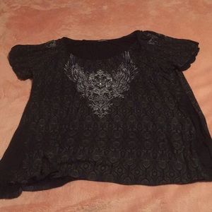 Cute Soft Short Sleeved Top
